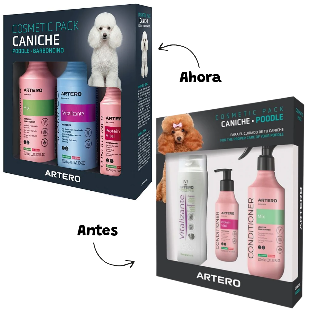 Artero Pack Cosmetico Caniche al mejor precio -Todoanimal.es