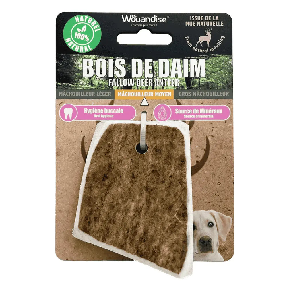 Asta de Gamo Wouandise para Perros Wouapy al mejor precio -Todoanimal.es