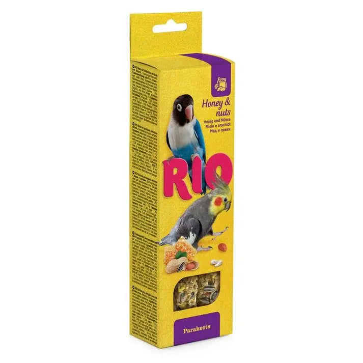 Barritas Con Miel Y Nueces Pequeñas Cotorras 2X75Gr Rio RIO