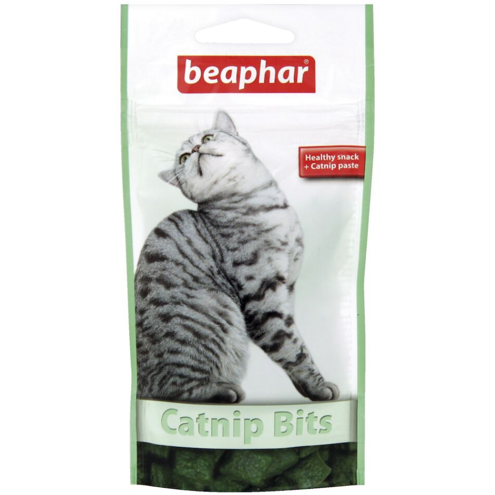 Beaphar Bocaditos Hierba Gatera Catnip-Bits Gato 35 g al mejor precio -Todoanimal.es