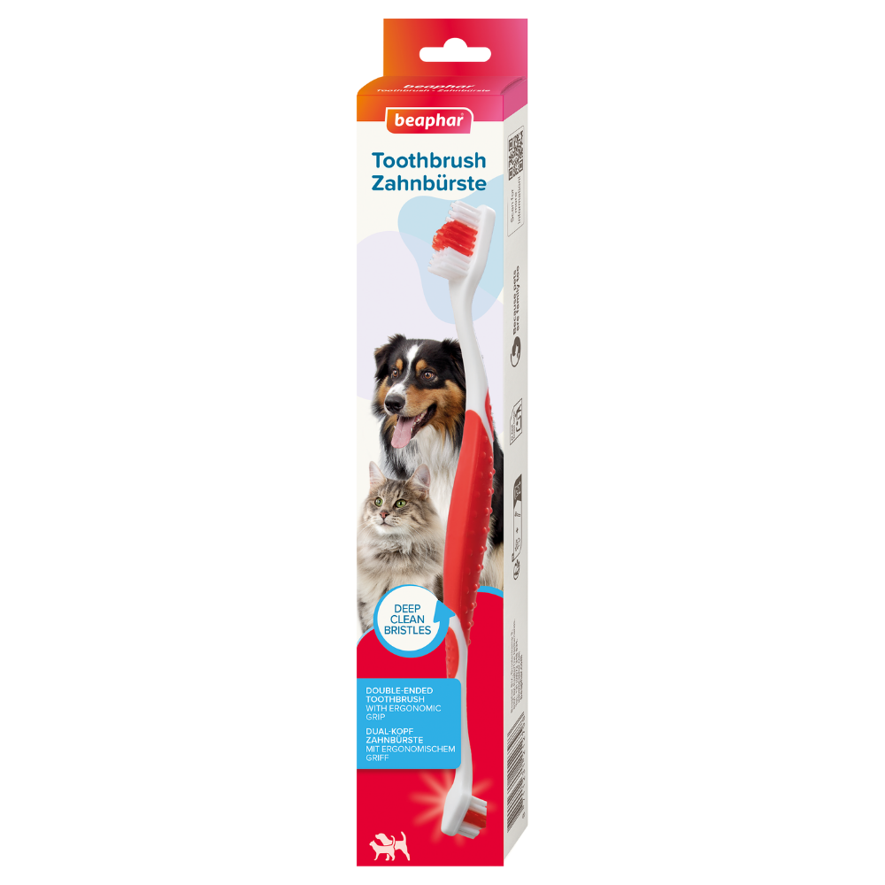 Beaphar Cepillo de Dientes para Perros y Gatos de Todas las Razas al mejor precio -Todoanimal.es
