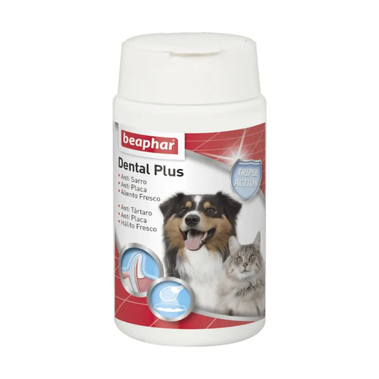 Beaphar Dental Plus 75 g Suplemento a base de Algas Pardas 100% Naturales en Polvo al mejor precio -Todoanimal.es