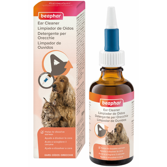 Beaphar Gotas Limpiadoras Orejas 50 ml al mejor precio -Todoanimal.es