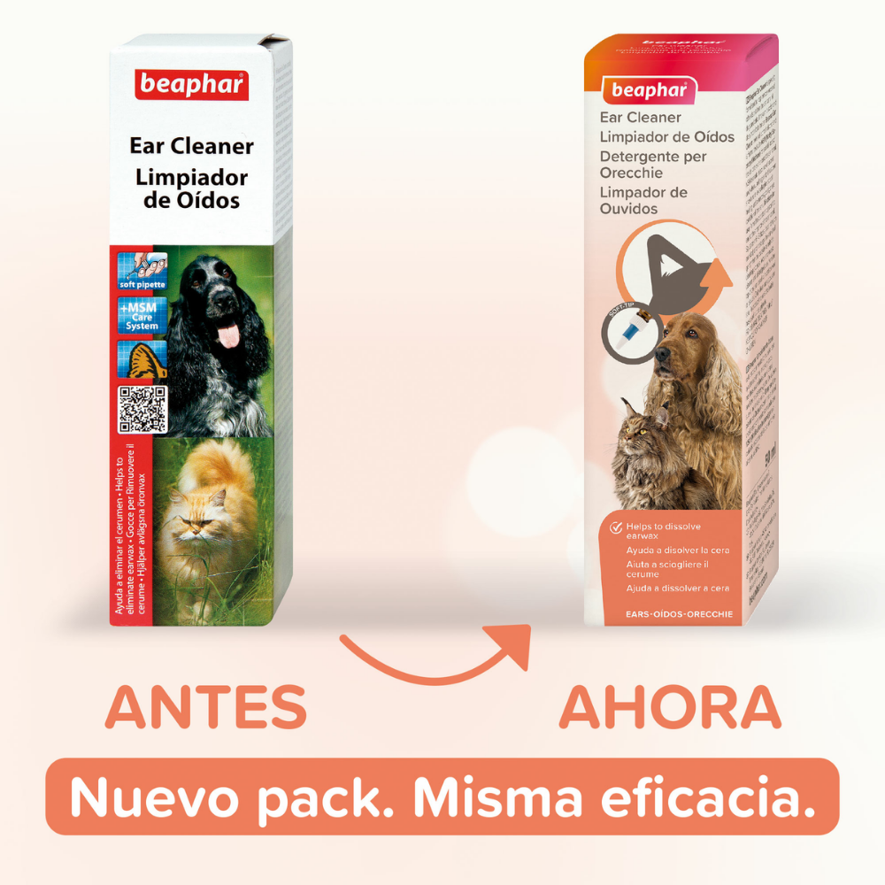 Beaphar Gotas Limpiadoras Orejas 50 ml al mejor precio -Todoanimal.es