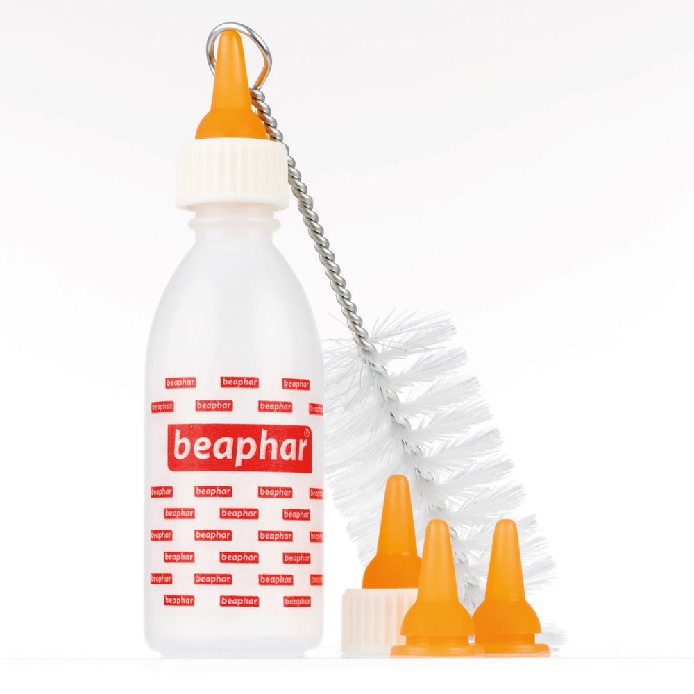 Beaphar Kit Lactol Biberon + 4 Tetinas + Limpiador al mejor precio -Todoanimal.es