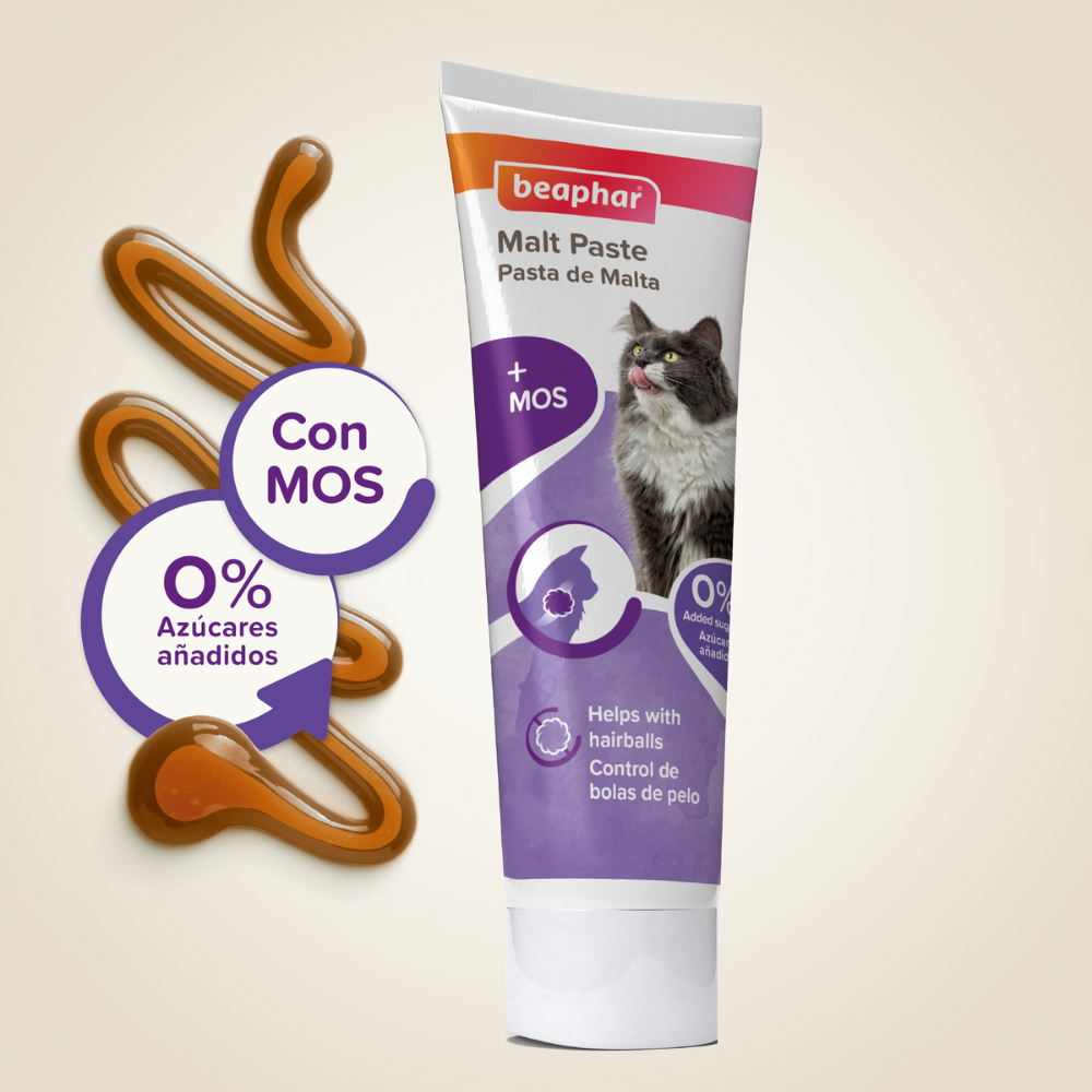 Beaphar Pasta de Malta 100 g Gato al mejor precio -Todoanimal.es