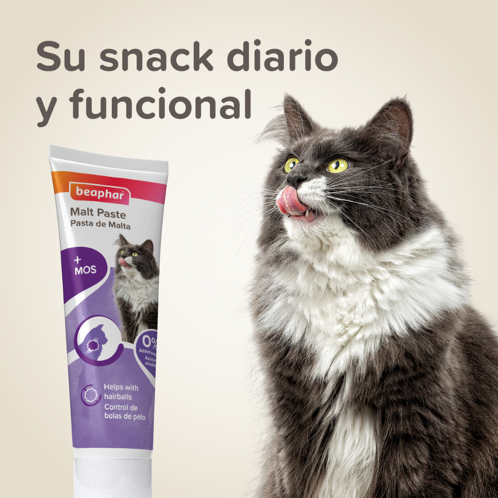 Beaphar Pasta de Malta 100 g Gato al mejor precio -Todoanimal.es