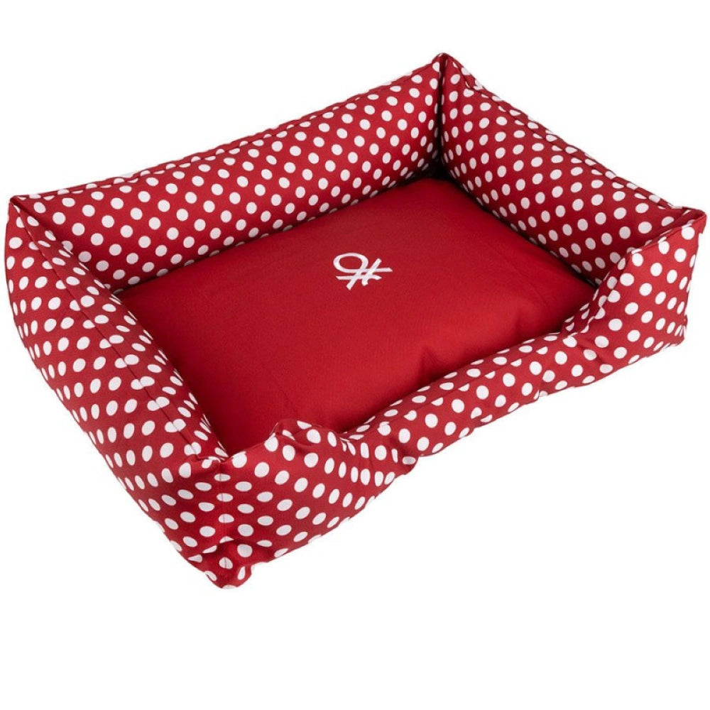 Benetton Funda de Cuna Lunares Rojo para Perros S · 55x40cm al mejor precio -Todoanimal.es
