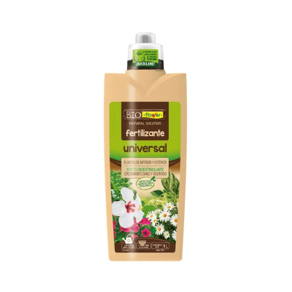 Bioflower Fertilizante Universal 1L al mejor precio -Todoanimal.es