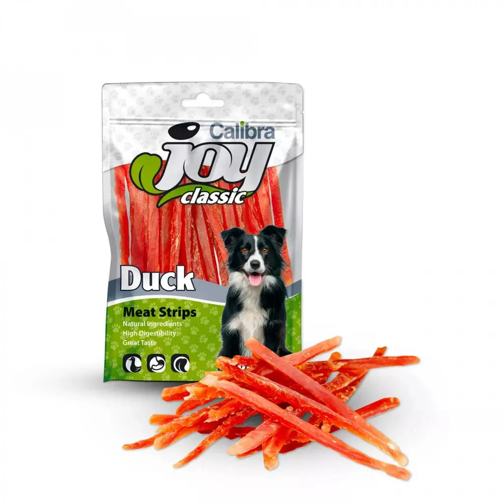 Calibra Joy Dog Classic Strips Pato 80 g al mejor precio -Todoanimal.es