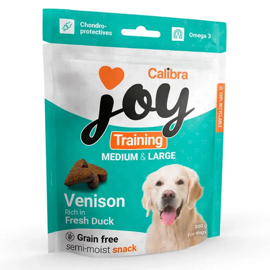 Calibra Joy Dog Training Medium&Large Venison&Duck 300G DISTRIVET S.L.