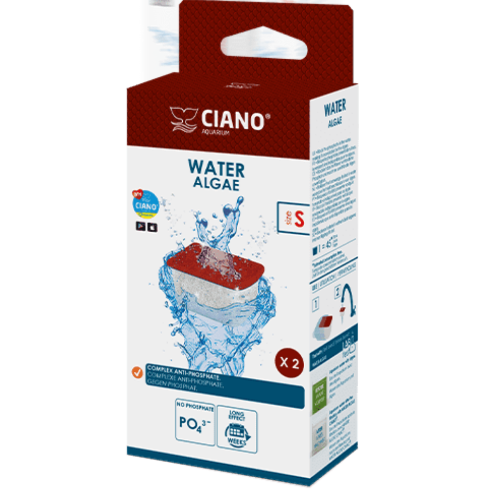 Cartucho Ciano Stop Algae S Cf40(X2) al mejor precio -Todoanimal.es