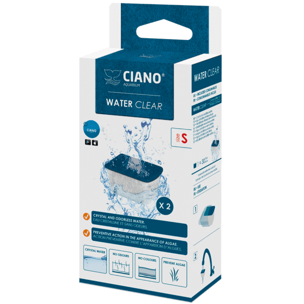 Cartucho Ciano Water Clear S al mejor precio -Todoanimal.es