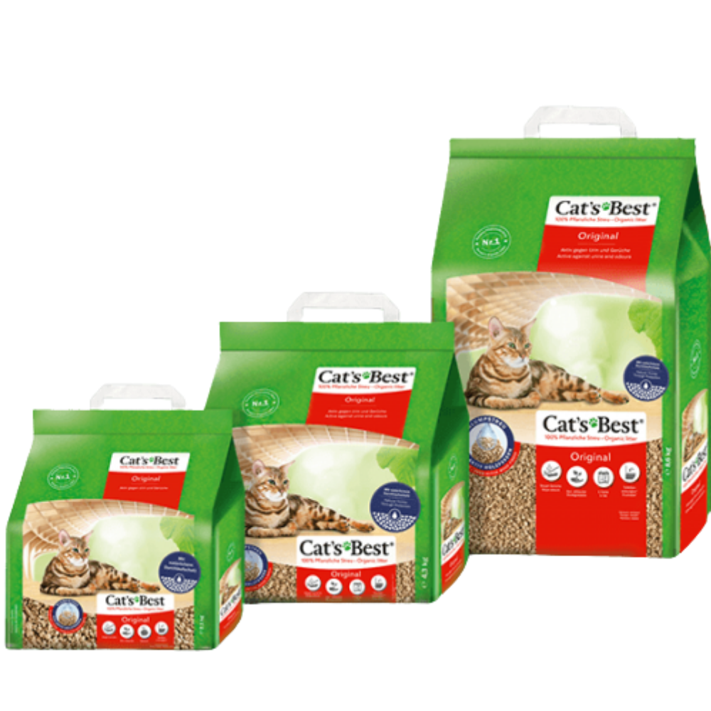 Cat'S Best Original Arena Aglomerante Vegetal al mejor precio -Todoanimal.es