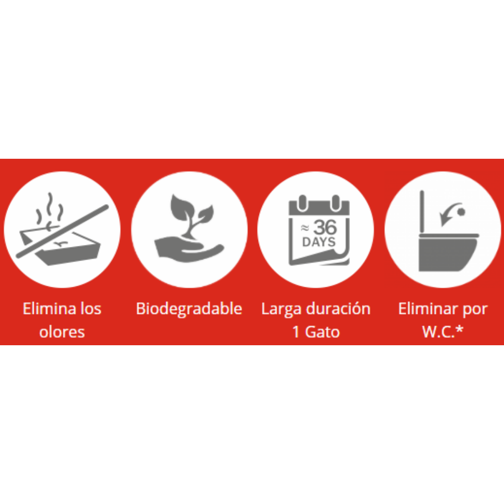 Cat'S Best Original Arena Aglomerante Vegetal al mejor precio -Todoanimal.es