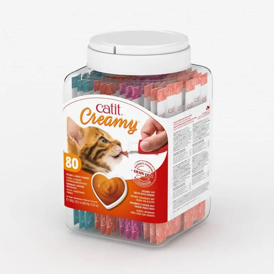 Catit Creamy Surtido Bote 80Udes - Precios Más Baratos - Todoanimal