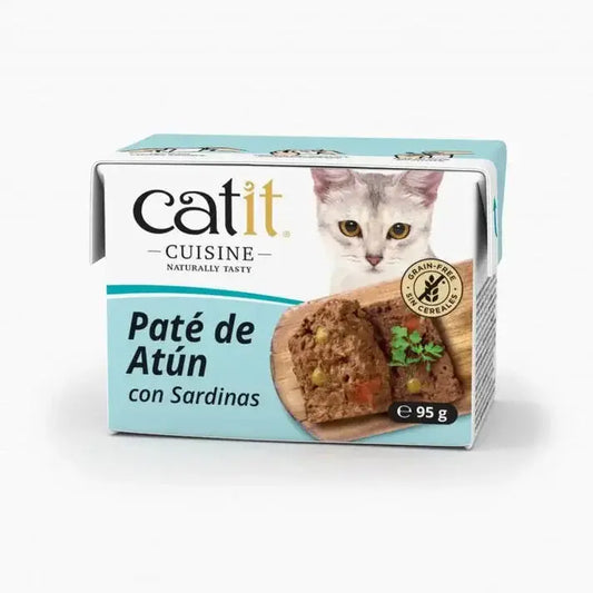 Catit Cuisine Paté De Atún Con Sardinas 95G Todoanimal.es