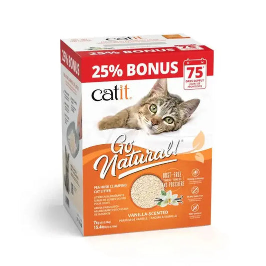 Catit Go Arena Natural Guisante Vainilla 14L 5,6K+25%Gratis Todoanimal.es