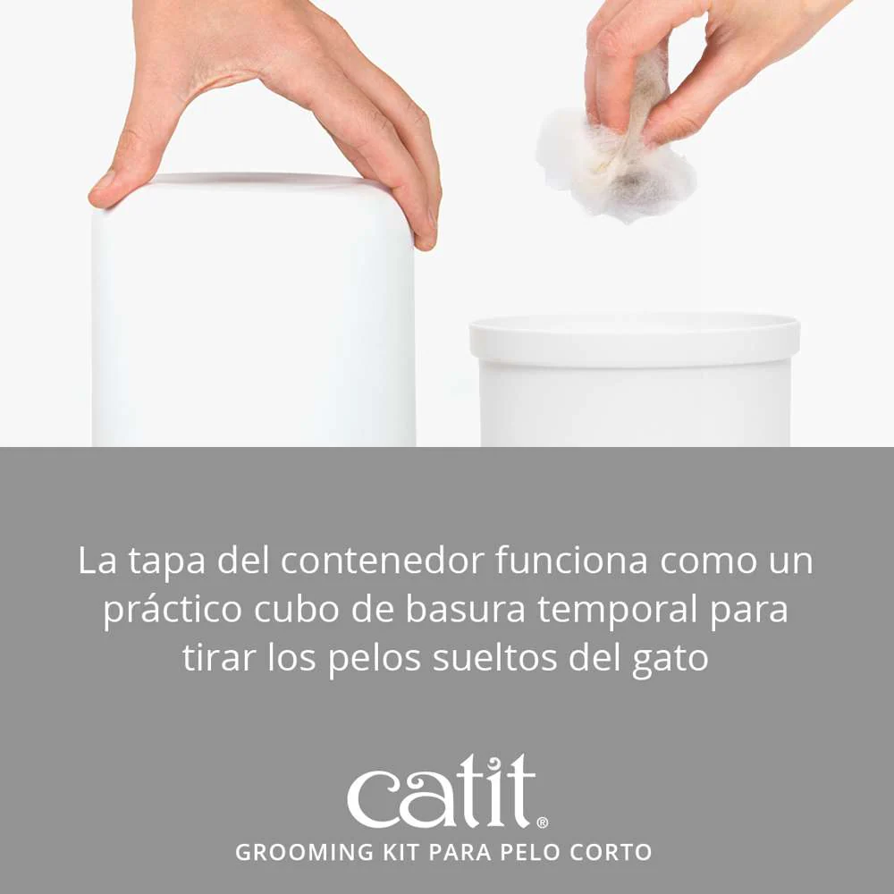 Catit Kit Grooming Pelo Corto al mejor precio -Todoanimal.es