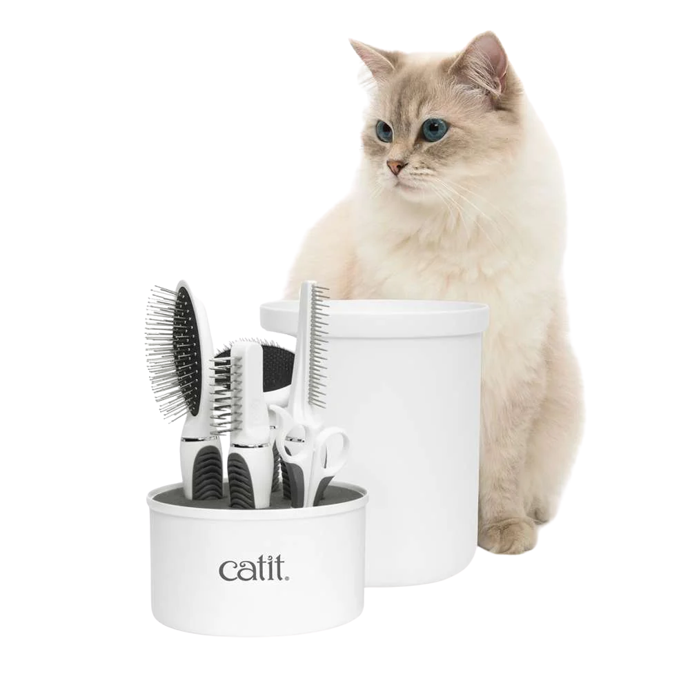 Catit Kit Grooming Pelo Largo al mejor precio -Todoanimal.es