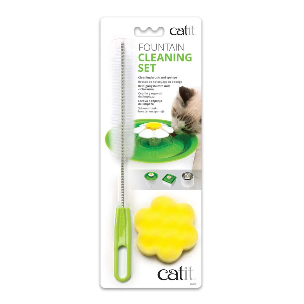 Catit Kit Limpieza Bebederos Fuentes al mejor precio -Todoanimal.es