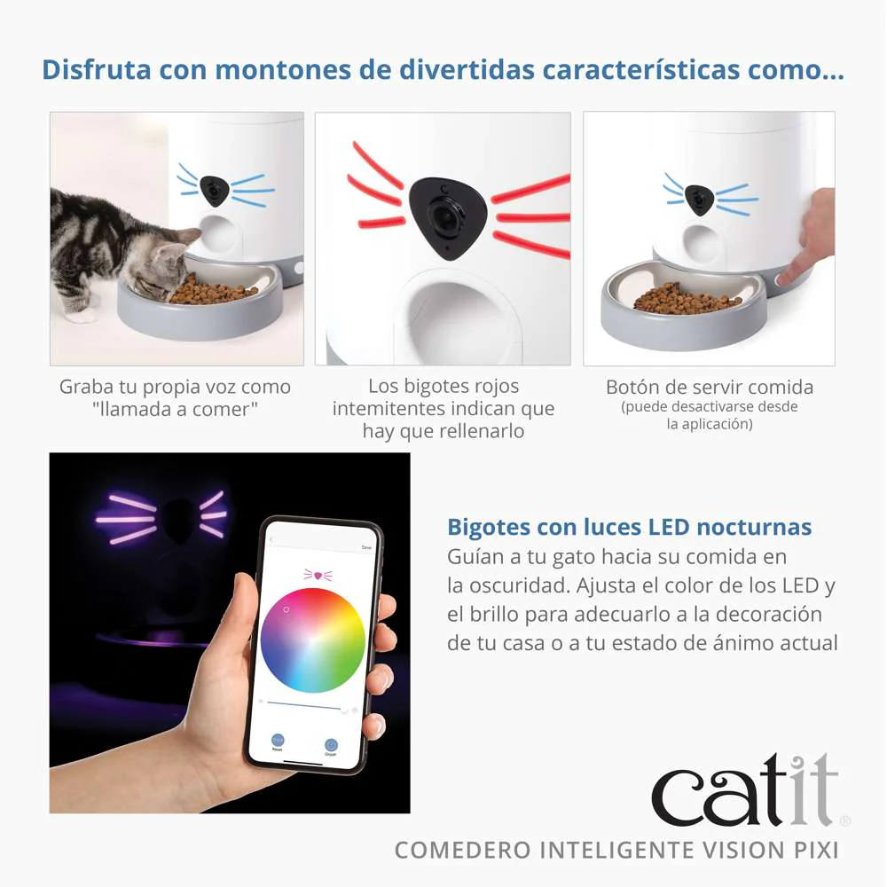 Catit Pixi Comedero Inteligente Visión para Gatos al mejor precio -Todoanimal.es