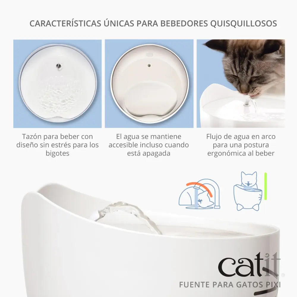 Catit Pixi Fuente Azul, 2,5L al mejor precio -Todoanimal.es