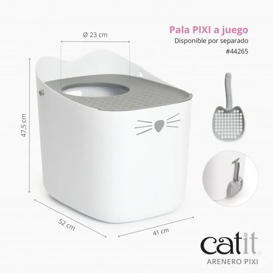 Catit Pixi Gatera Blanca Entrada Superior ROLF C HAGEN ESPAÑA, S.A.
