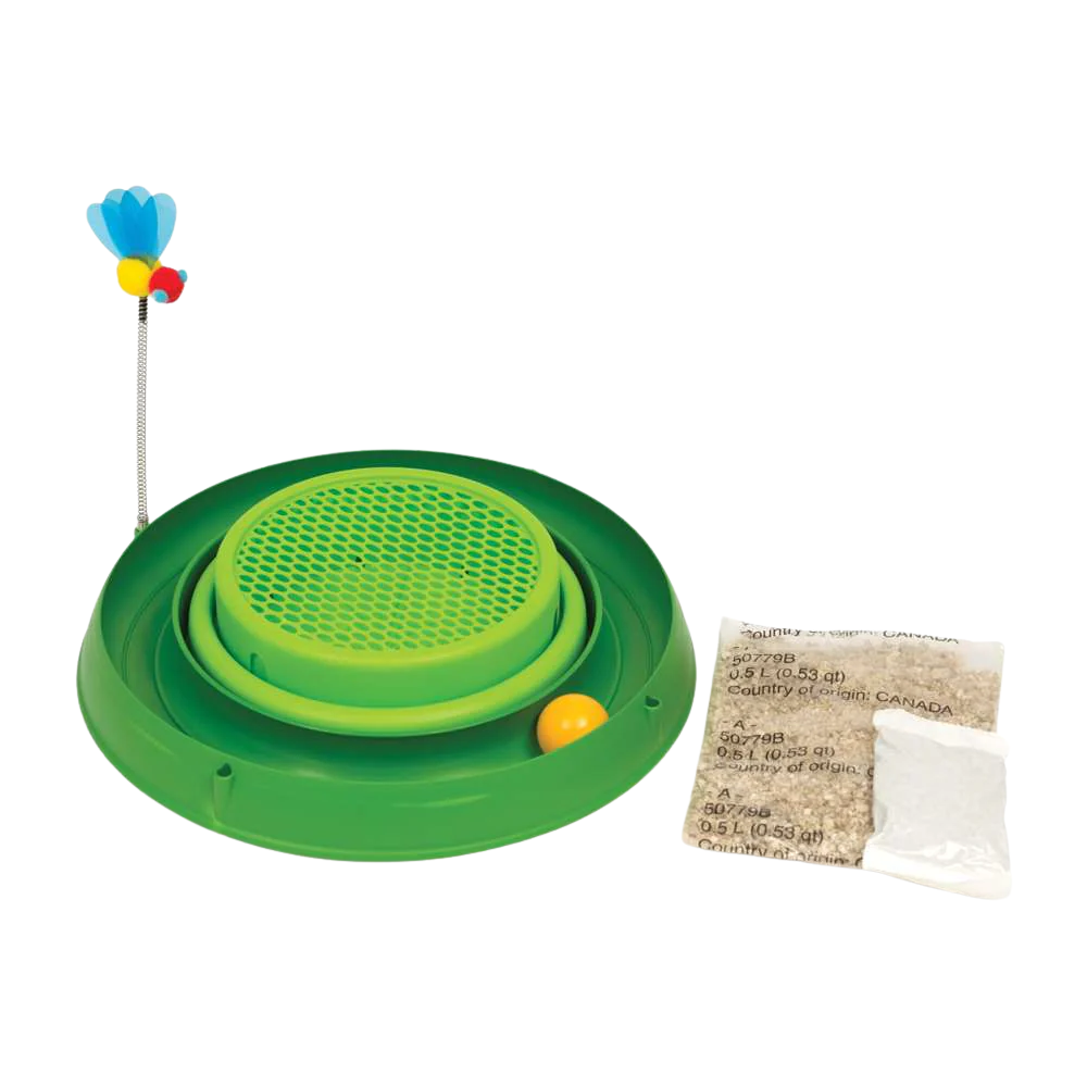 Catit Play Juguete Interactivo Circuitos Germinador Gatos al mejor precio -Todoanimal.es