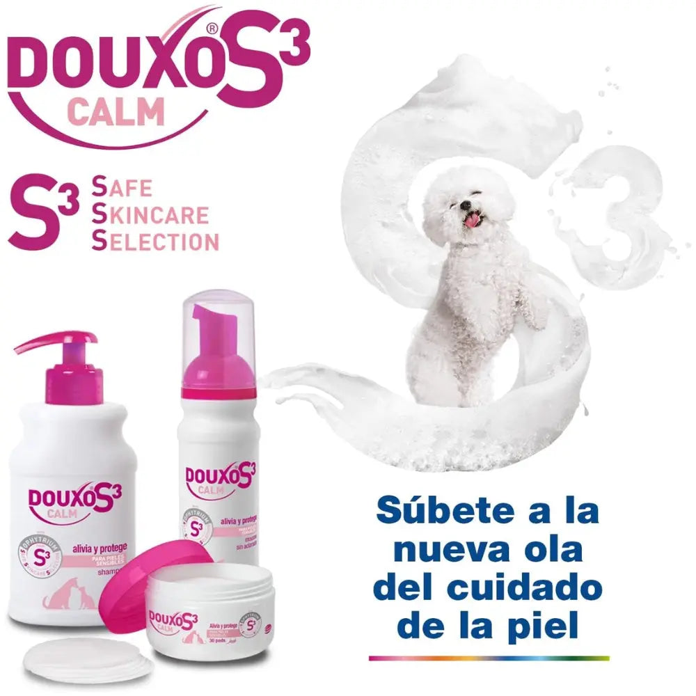 Champú Douxo S3 Calm 200 ml Dermatitis - Pieles Sensibles para Perros y Gatos al mejor precio -Todoanimal.es