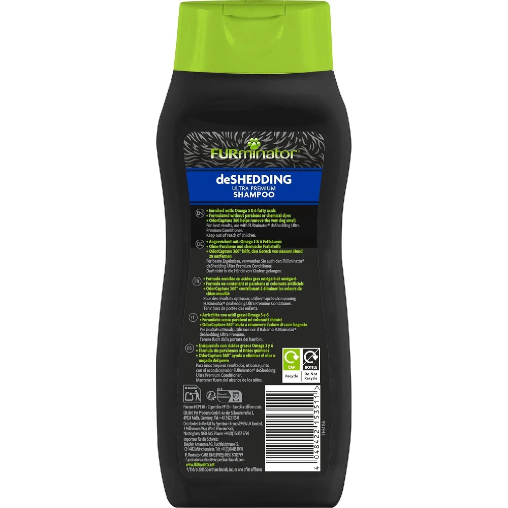 Champú Furminator Ultra Regulador de Muda al mejor precio -Todoanimal.es