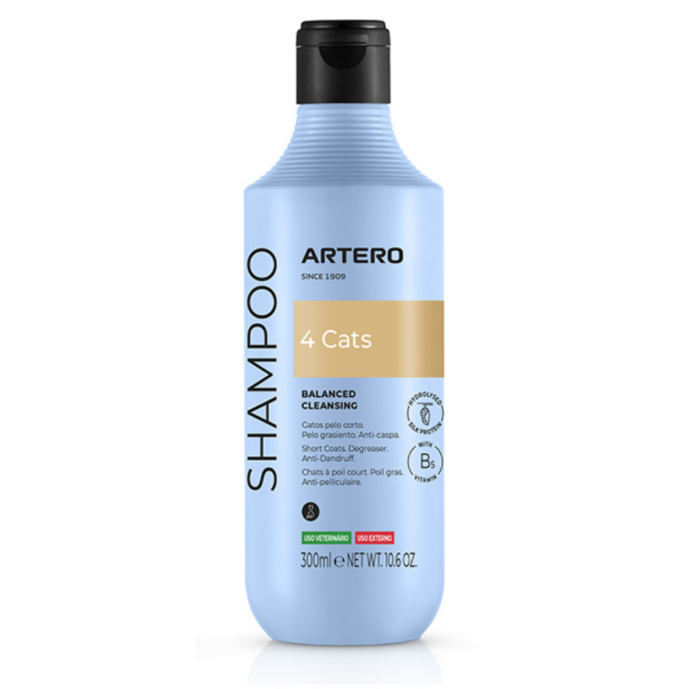 Champú Gato 250 ml 4 Cats Artero al mejor precio -Todoanimal.es