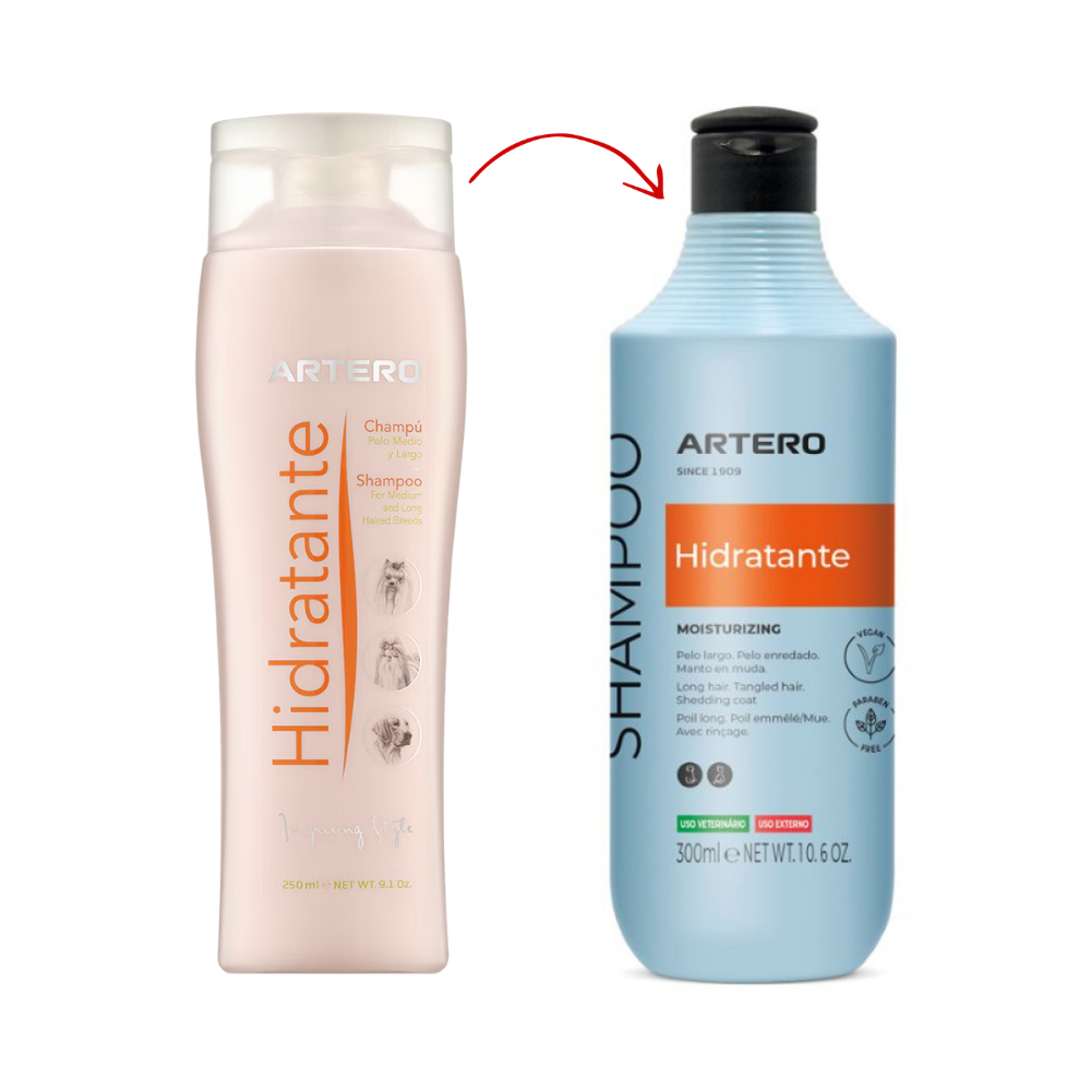 Champú Hidratante 250 ml Artero al mejor precio -Todoanimal.es