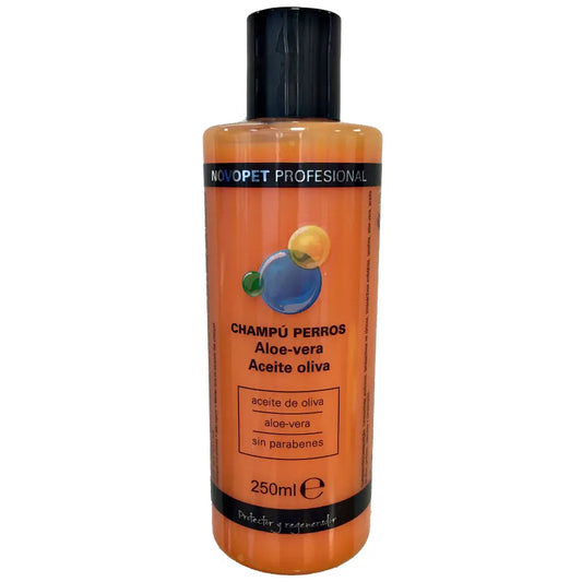 Champú Perro 250 ml Aloe/Oliva Novopet al mejor precio -Todoanimal.es