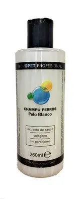 Champu Perro 750Ml Pelo Blanco Novopet - Precios Más Baratos - Todoanimal