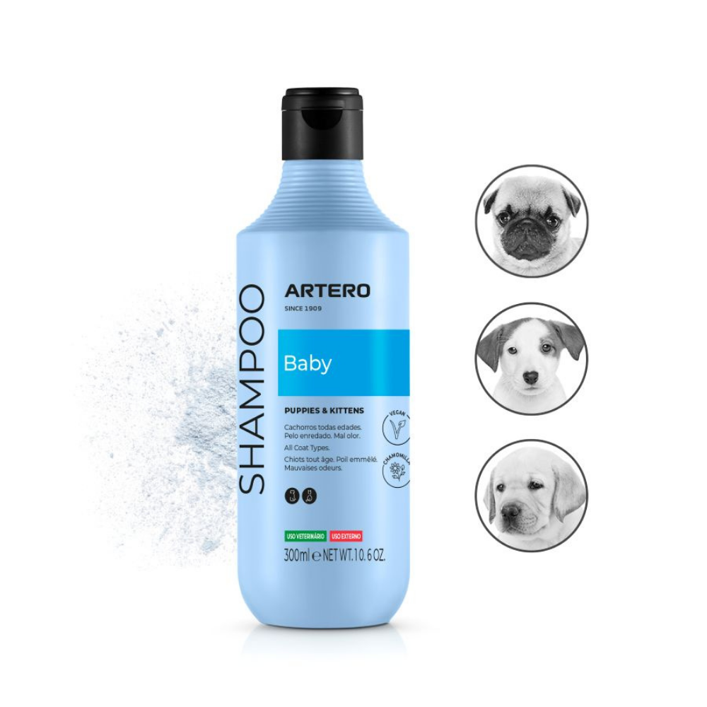 Champú Perro Baby 250 ml Artero al mejor precio -Todoanimal.es
