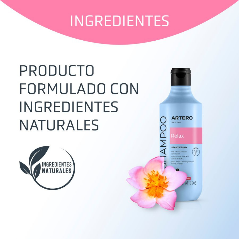 Champú Perro Relax 250 ml Artero al mejor precio -Todoanimal.es