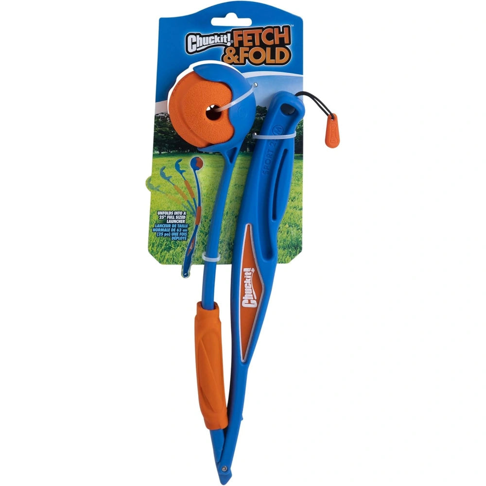Lanzador Perros Chuckit! Fetch & Fold con Descuento en Todoanimal ...
