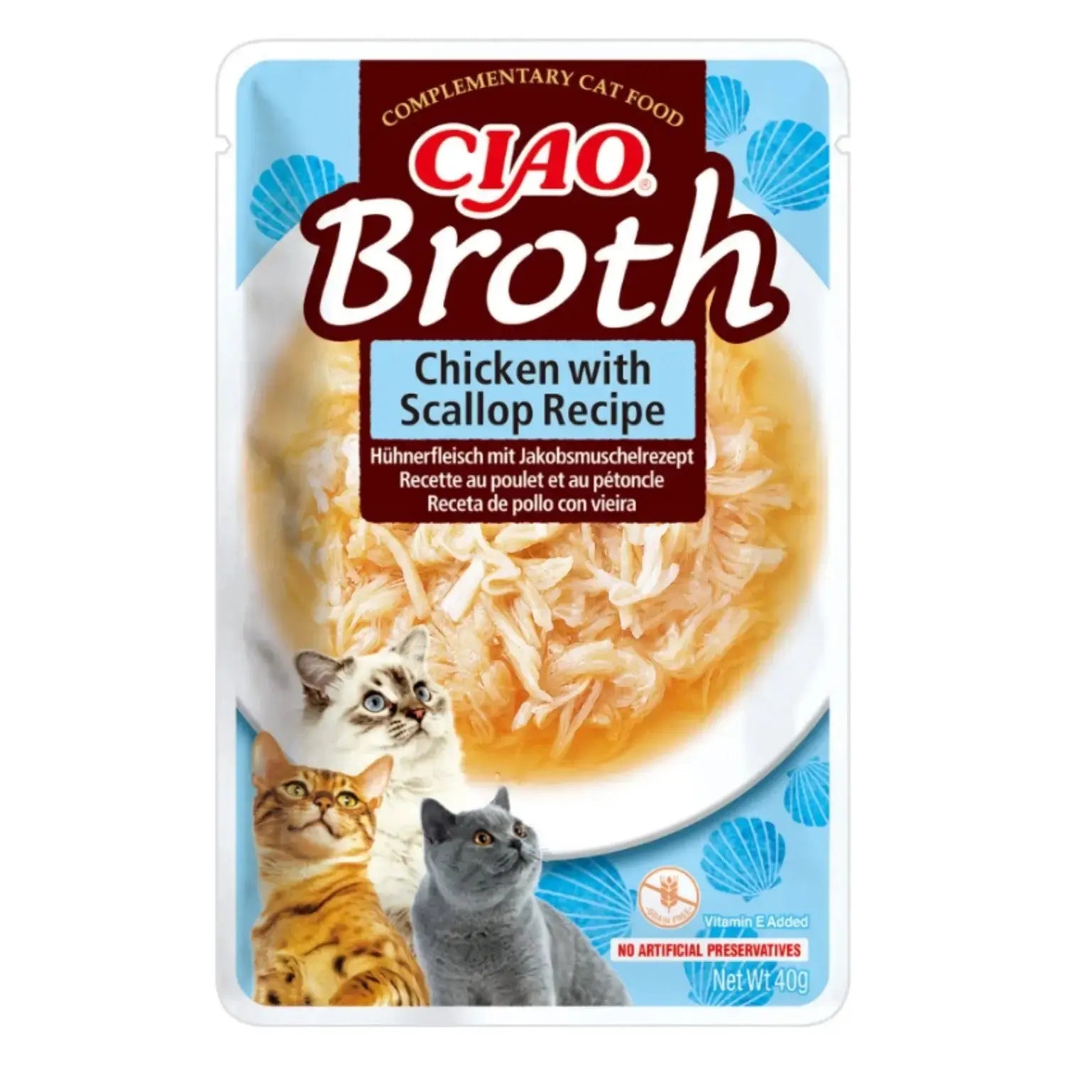 Churu CAT BROTH 40 g | Caldo para Gatos al mejor precio -Todoanimal.es