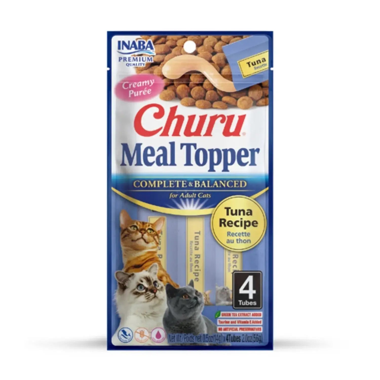 Churu Meal Topper Pack 4x14 g | Complemento para Gatos al mejor precio -Todoanimal.es