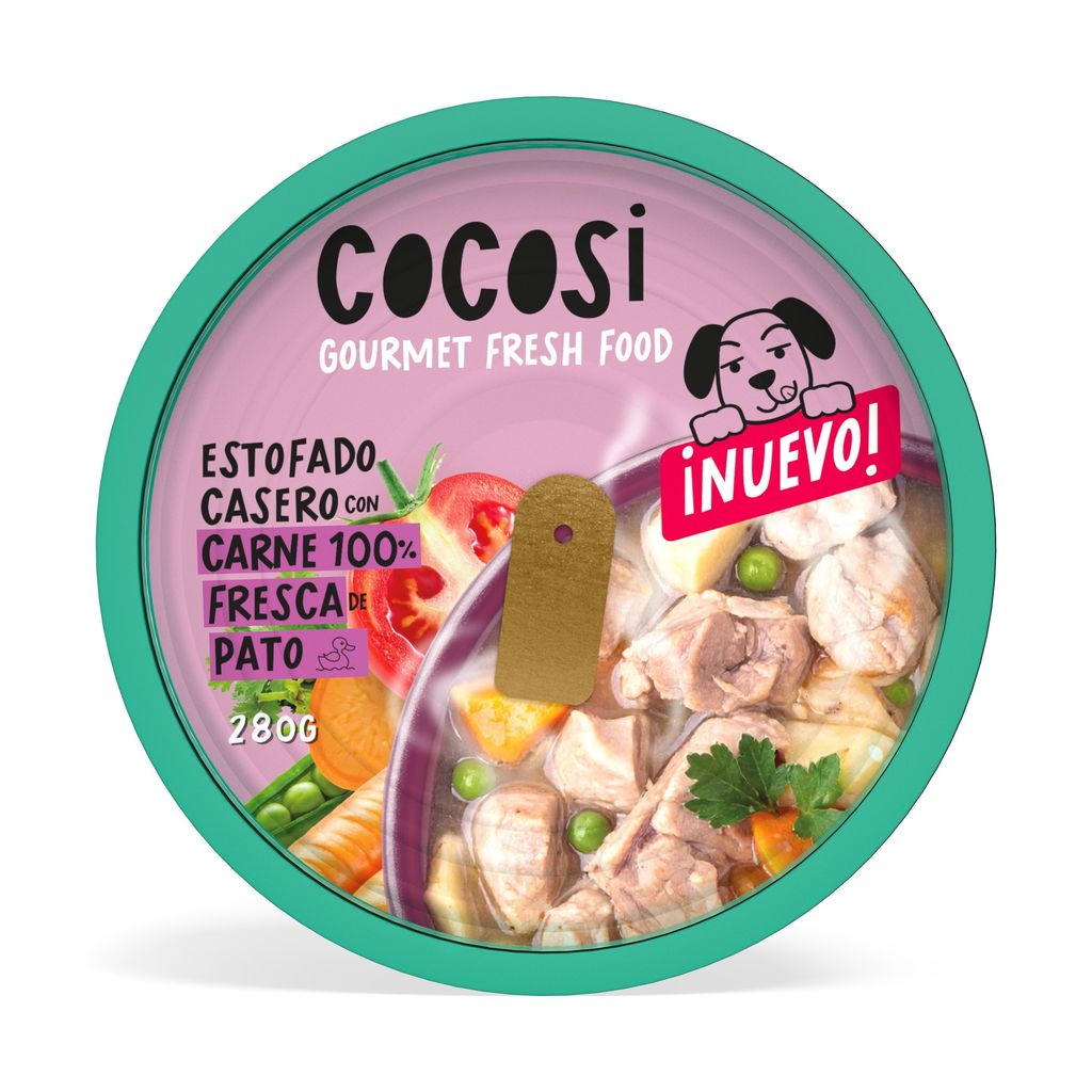 Cocosi Estofado Casero de Pato para Perros al mejor precio -Todoanimal.es