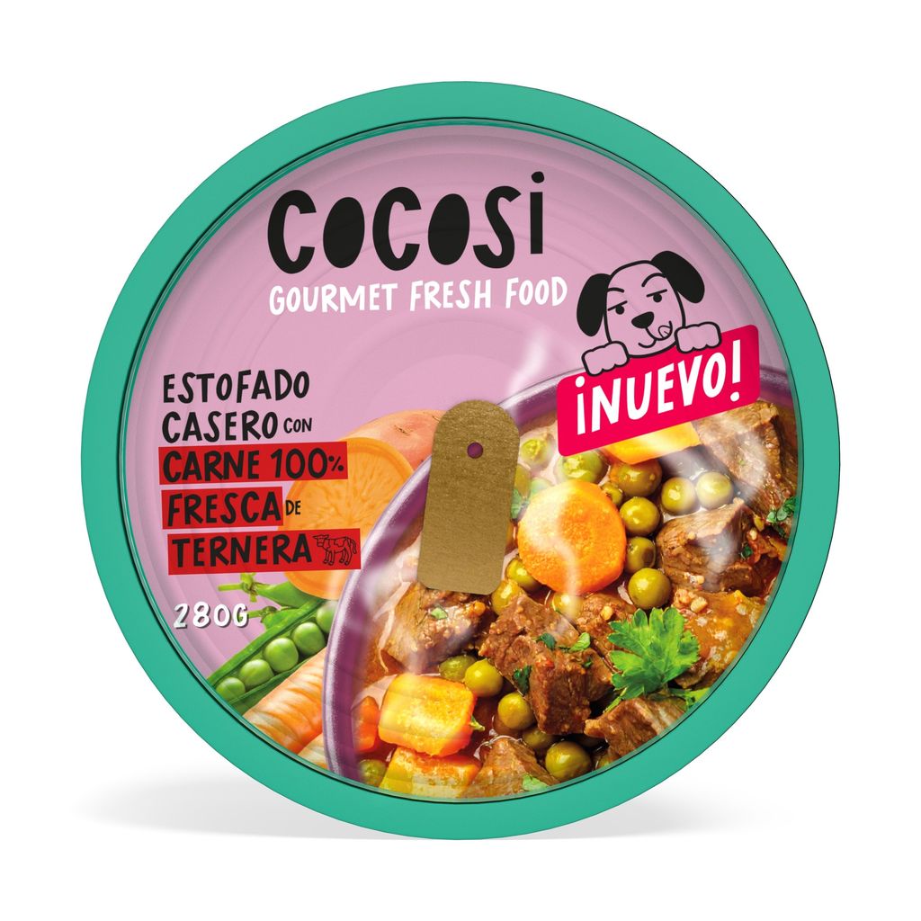 Cocosi Estofado Casero de Ternera para Perros al mejor precio -Todoanimal.es