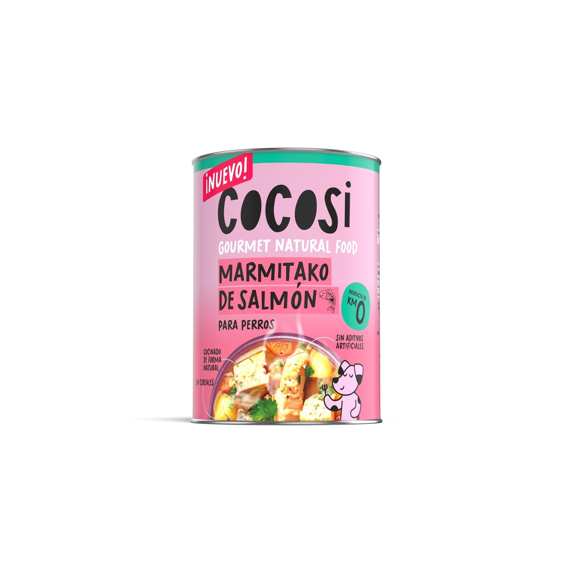Cocosi Marmitako de Salmón Gourmet Natural Food Comida Húmeda para Perros al mejor precio -Todoanimal.es