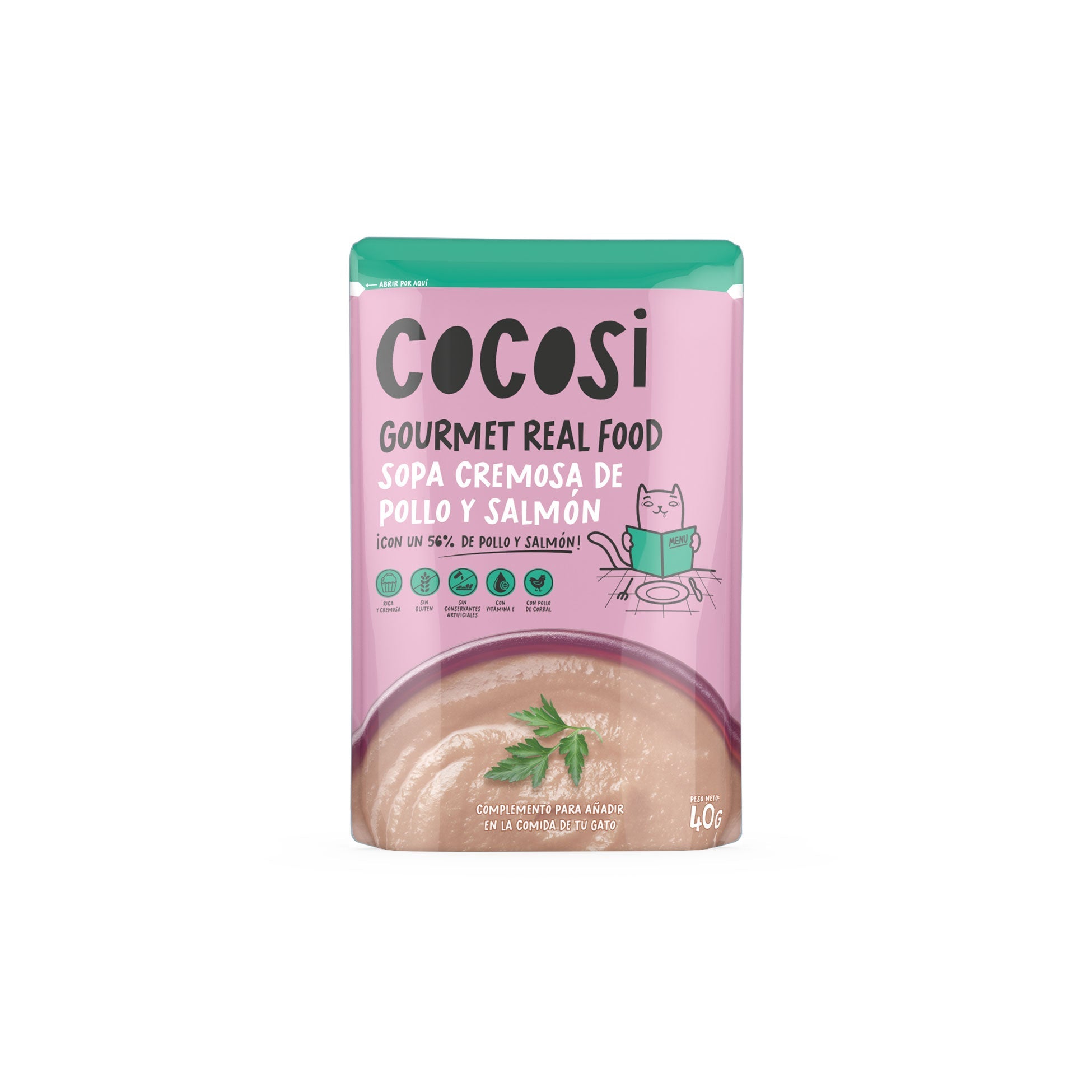 Cocosi Snack Cremoso de Salmón para Gatos al mejor precio -Todoanimal.es