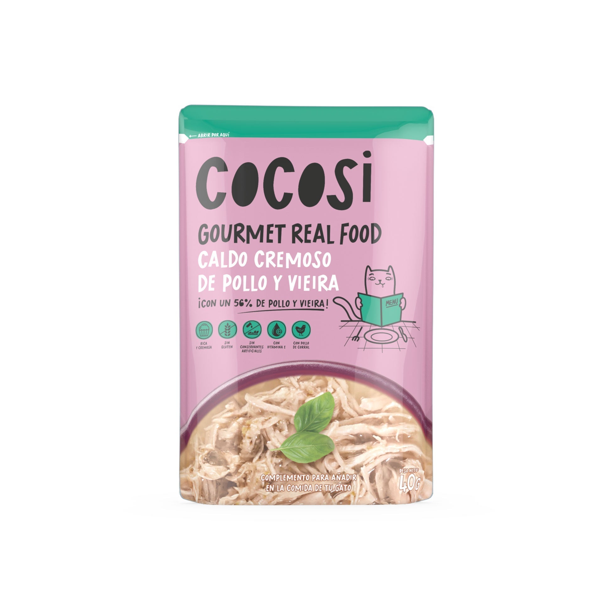 Cocosi Snack Cremoso de Ternera para Gatos al mejor precio -Todoanimal.es
