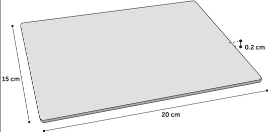 Colchoneta Refrigerante Alu Para Roedor M 20X15X0,2Cm