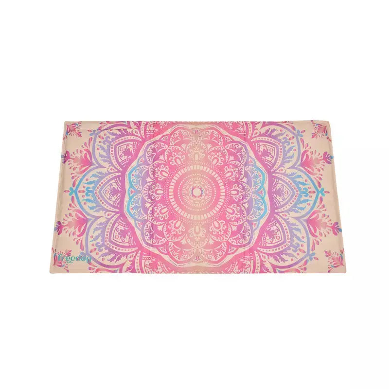 Colchoneta Refrigerante Cool Bed Beige Mandala para Perros FREEDOG