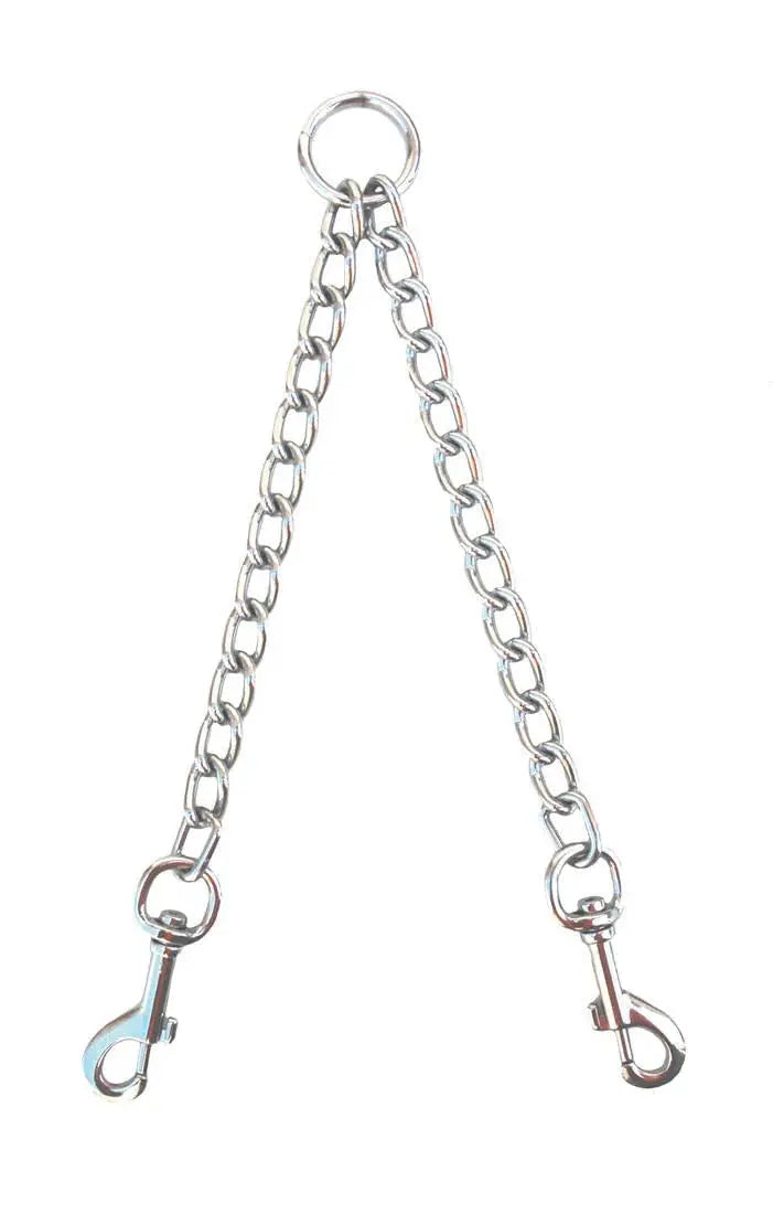 Collar Adiestramiento Cadena Doble 2.5Mmx65Cm FREEDOG