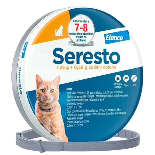 Collar Antiparasitario Seresto Para Gatos al mejor precio -Todoanimal.es