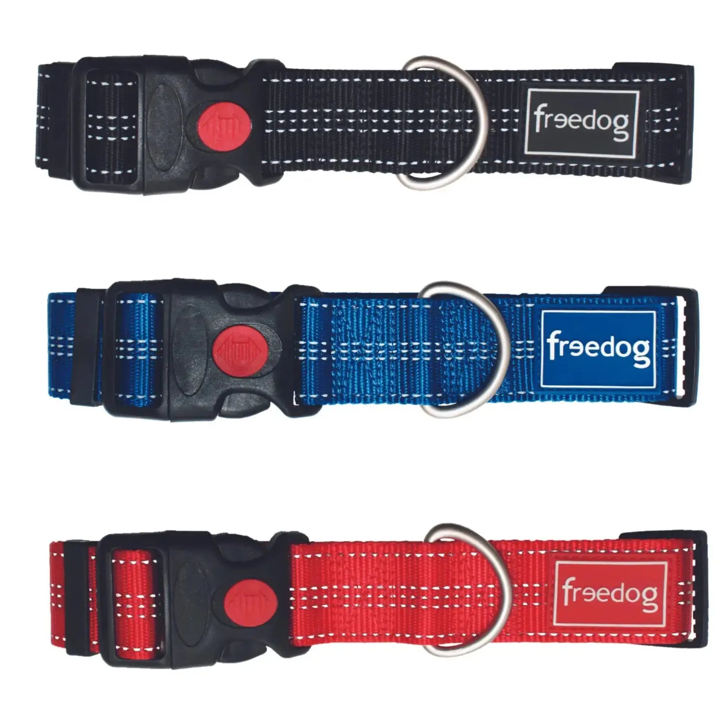 Collar Plus XL Nylon 40mmx55/75cm Freedog FREEDOG IMPORT, S. L.